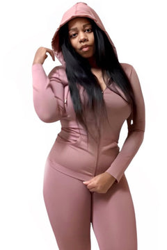 Destiny Women's Jogger Set - Mauve