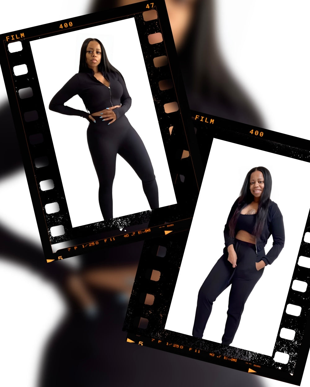 ALL BLACK ATTIRE