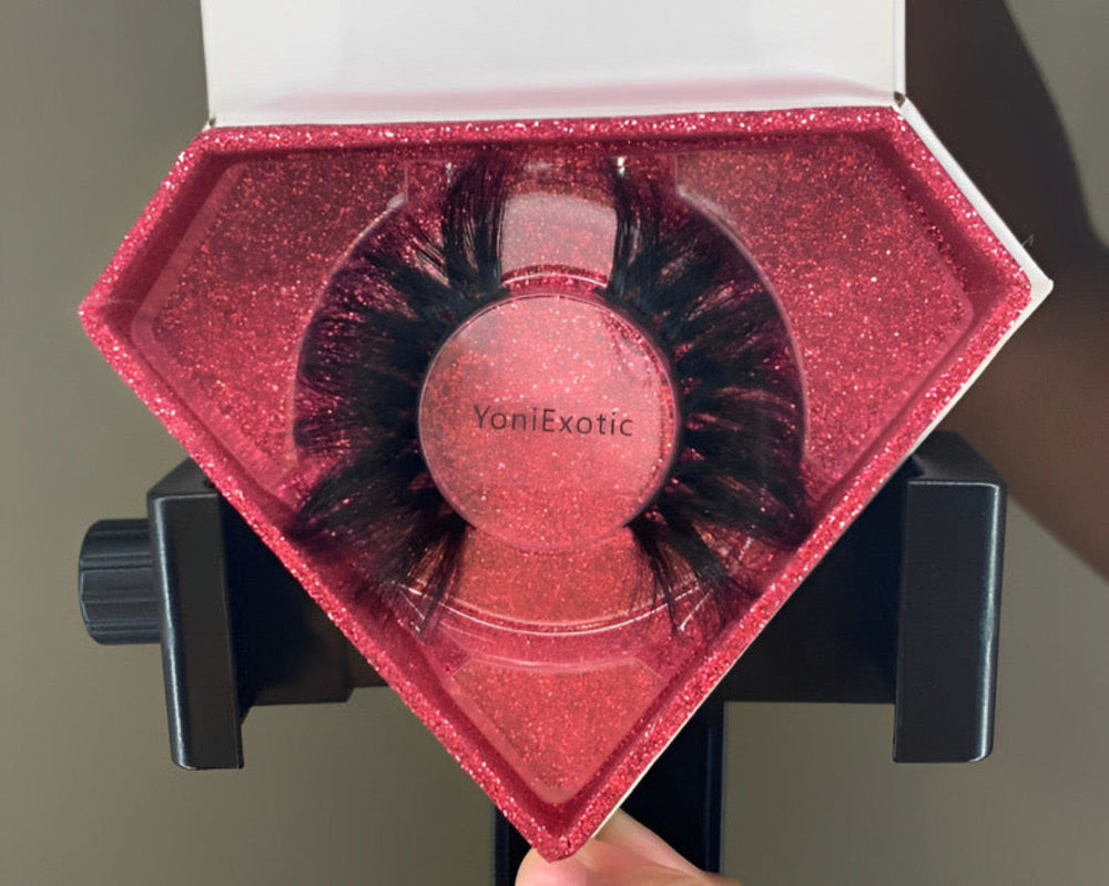 25MM Natural Glam Seductive Fluffy Long Mink Lashes