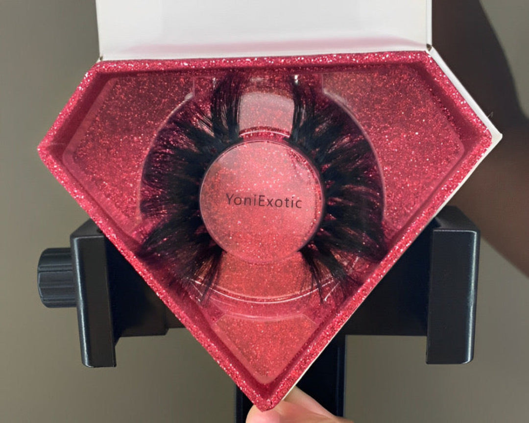 25MM Natural Glam Seductive Fluffy Long Mink Lashes