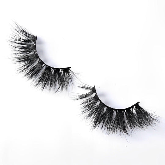 25MM Natural Fluffy Long Mink Lashes