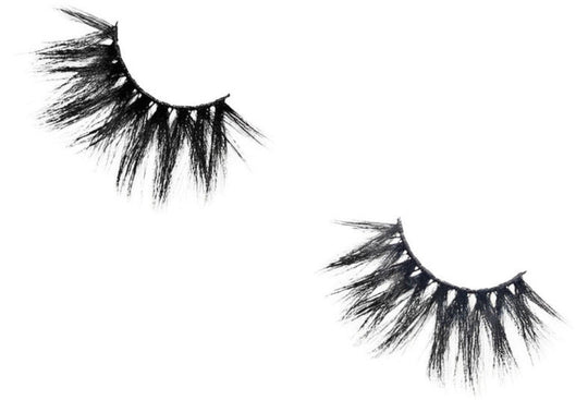 25MM Natural Glam Seductive Fluffy Long Mink Lashes