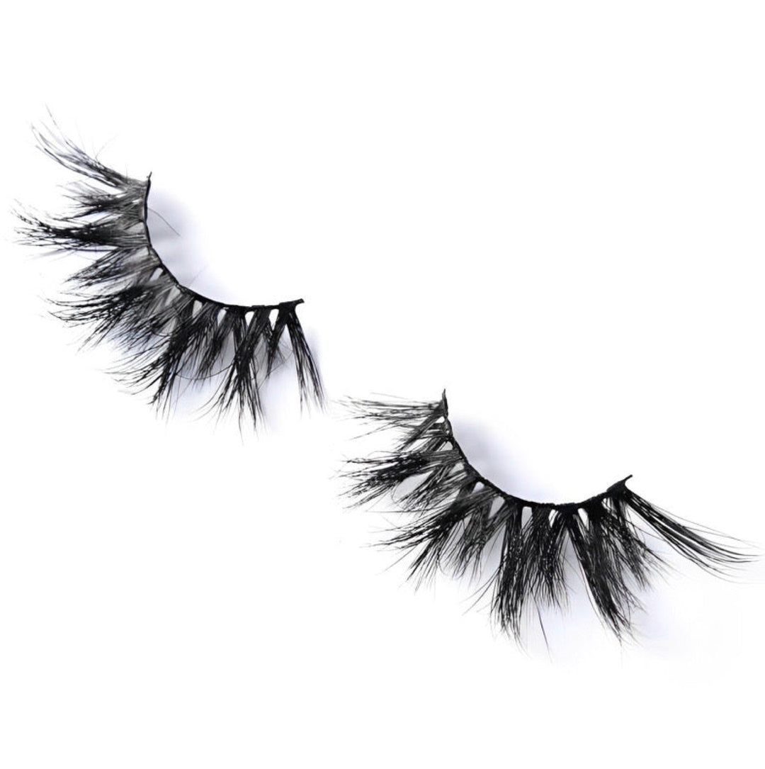 25MM Dramatic Wispy Fluffy Long Mink Lashes