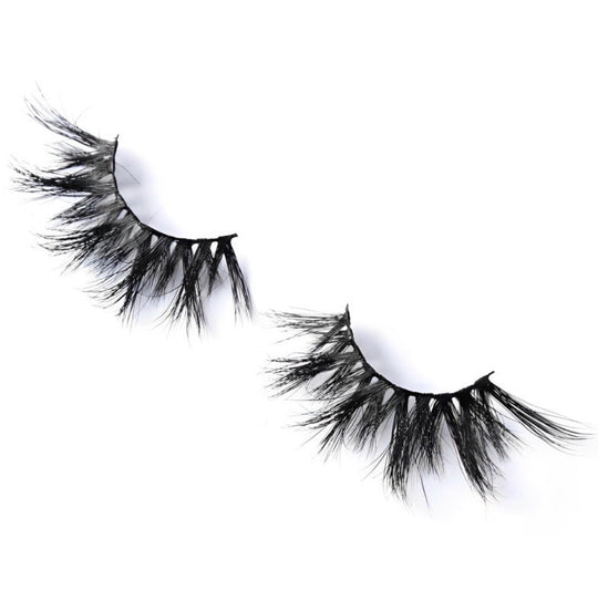 25MM Dramatic Wispy Fluffy Long Mink Lashes