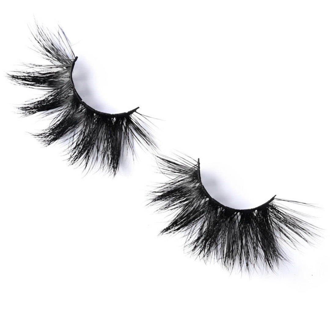 25MM Wispy Fluffy Thick Soft Long Mink Lashes