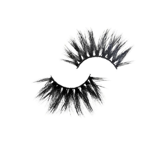 25MM Natural Glam Seductive Fluffy Long Mink Lashes