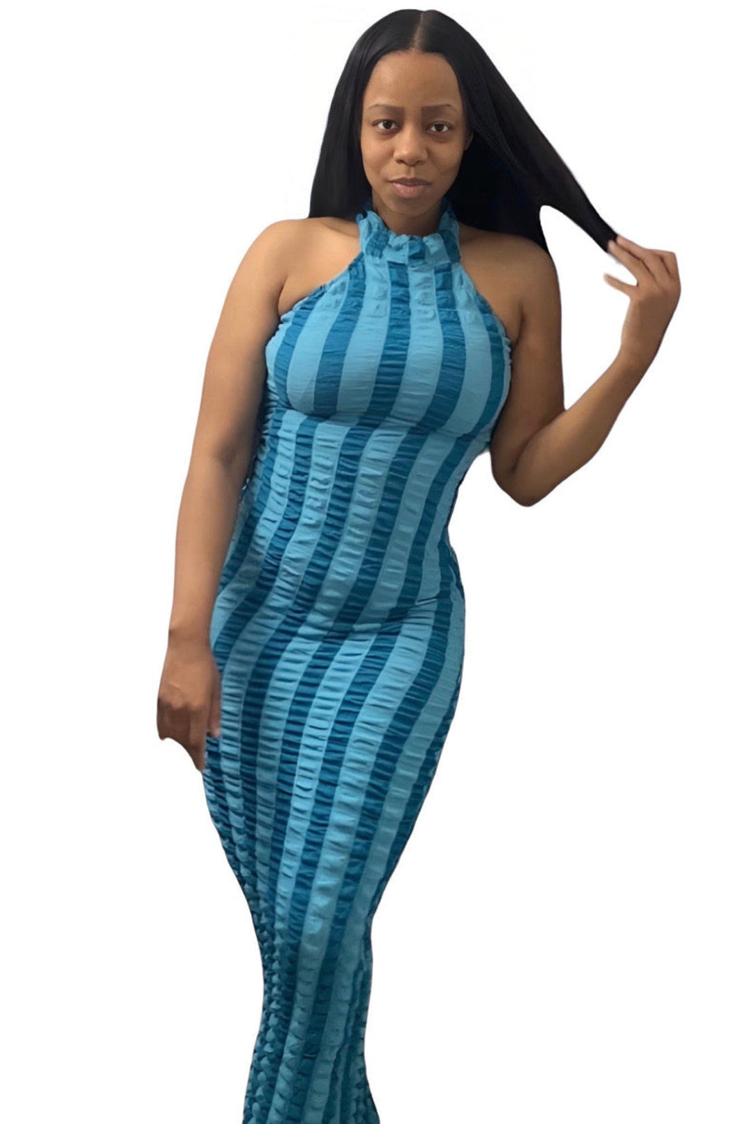 Blue Maxi Dress