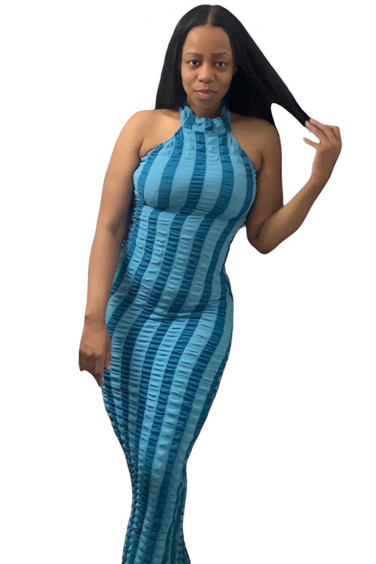 Blue Maxi Dress