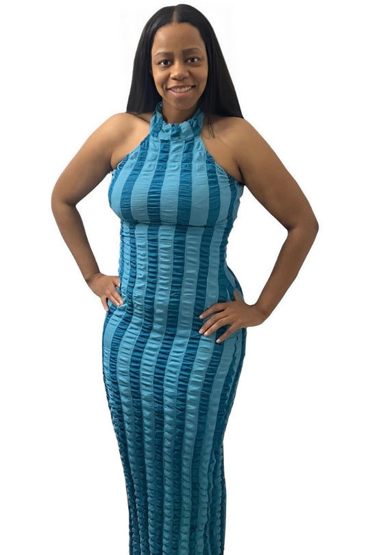 Blue Maxi Dress