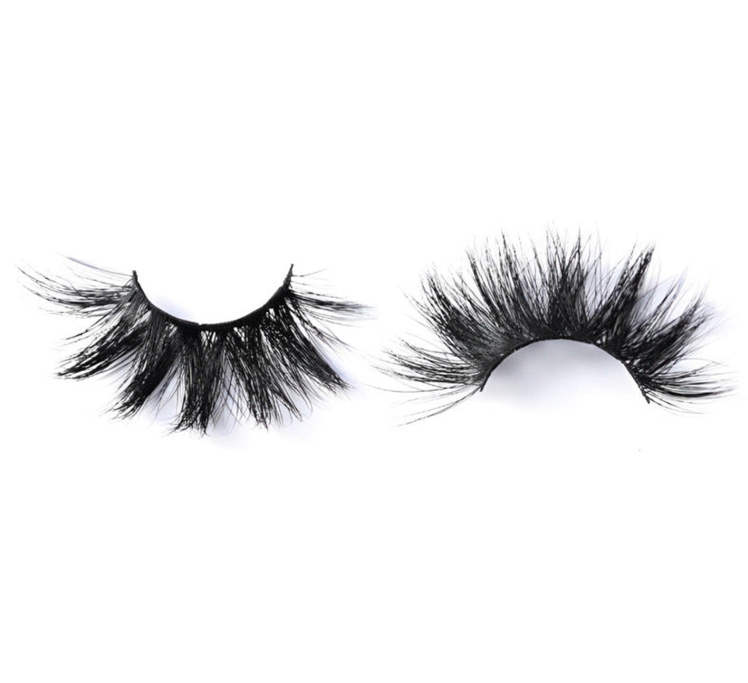 25MM Wispy Fluffy Thick Soft Long Mink Lashes