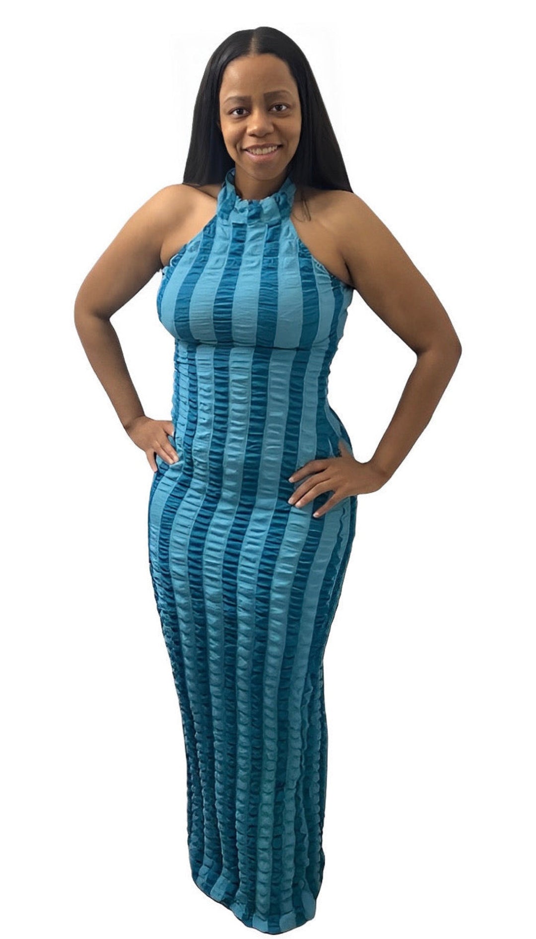 Blue Maxi Dress