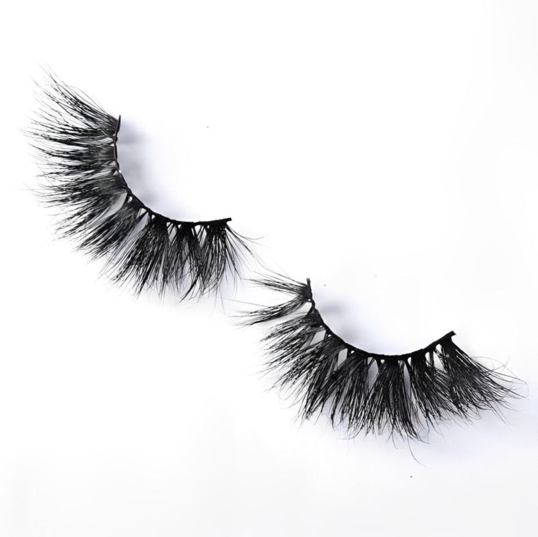 25MM Natural Fluffy Long Mink Lashes