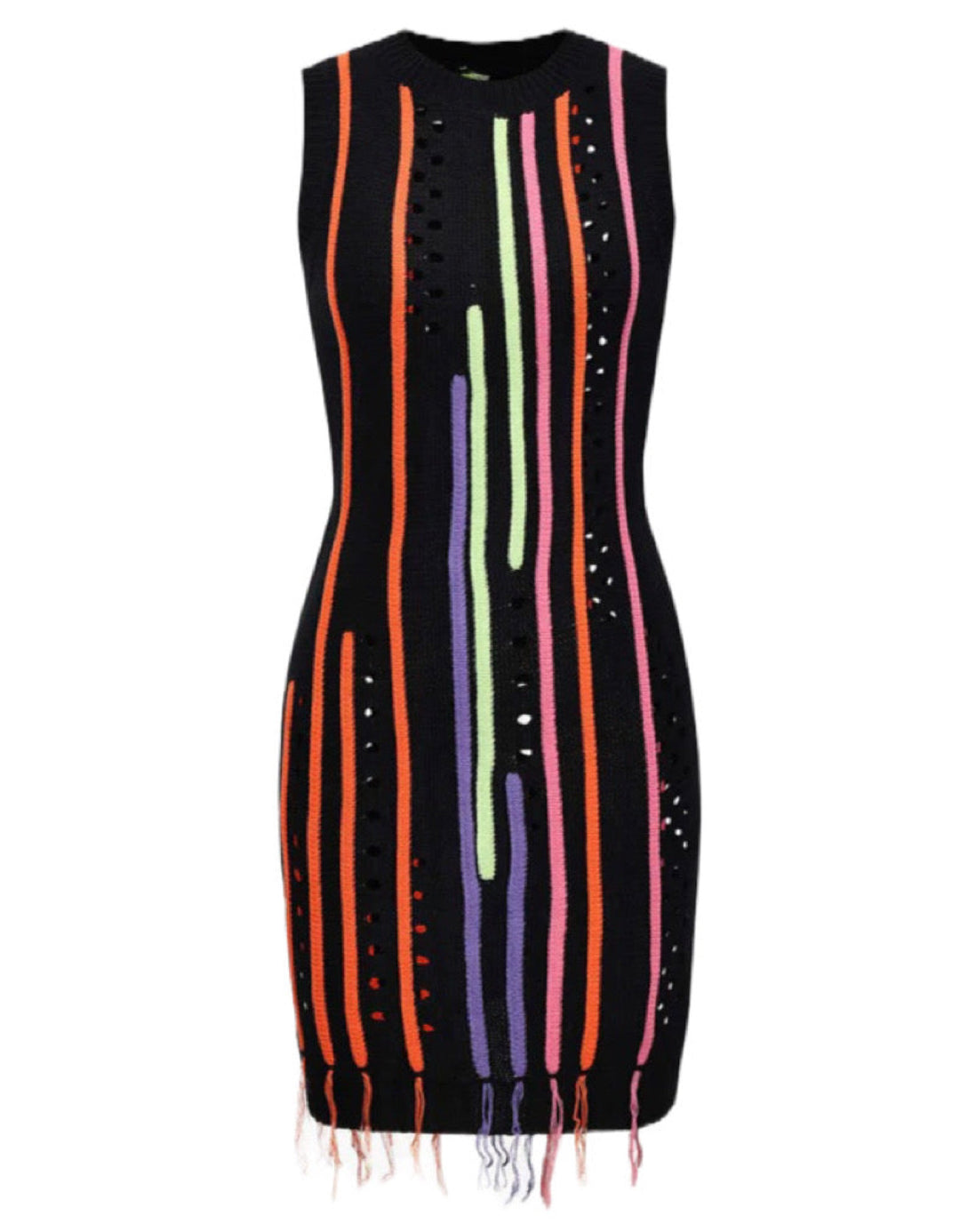 Striped Sweater Dress