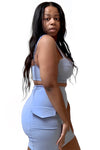 Two Piece Skirt Set