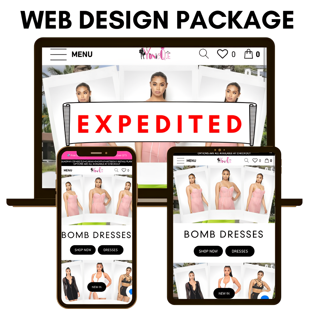 Web Design and Web Revamp Package Expedited